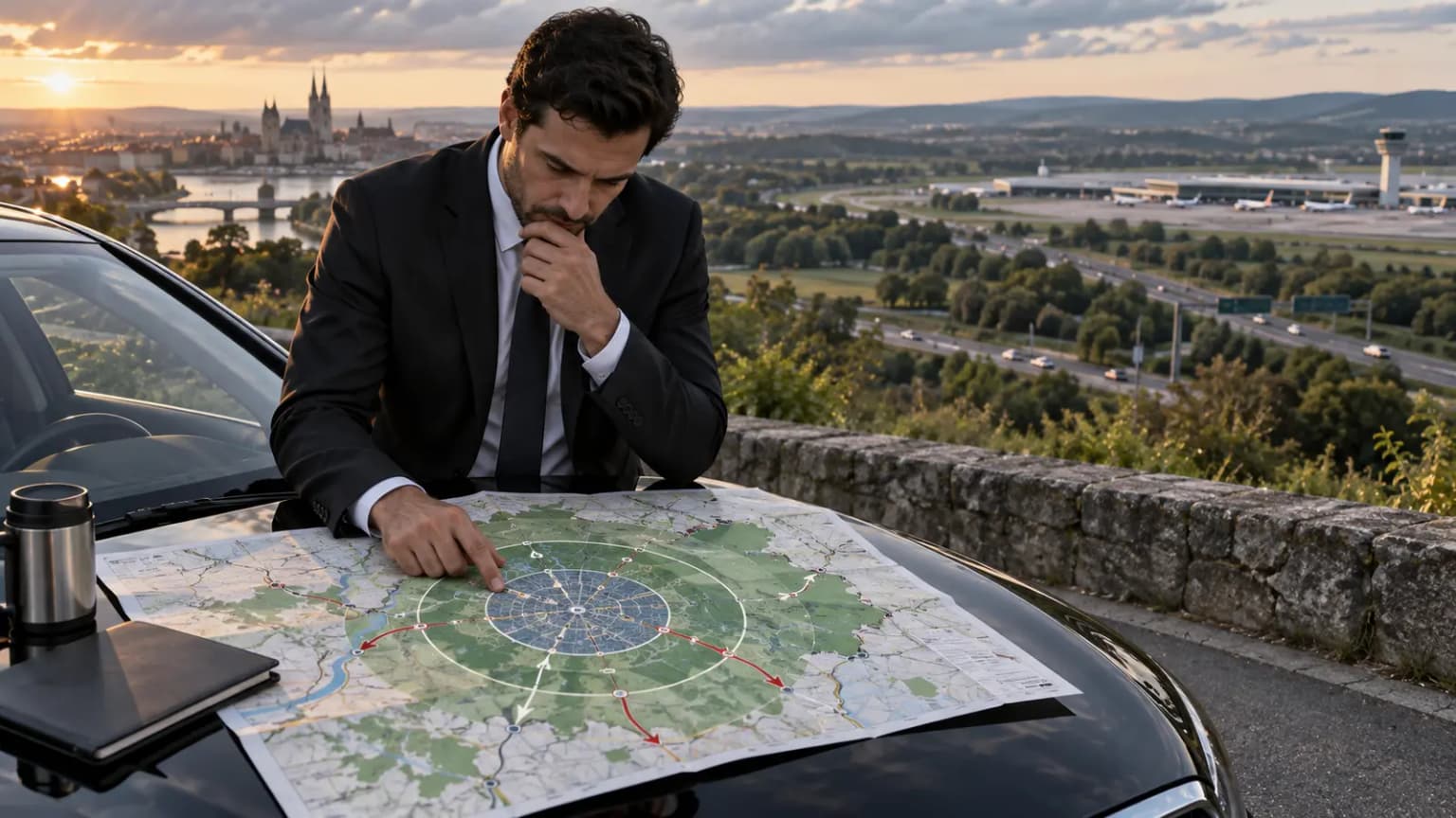 Étendre sa zone VTC : mesurer les kilomètres à vide avant de se déployer