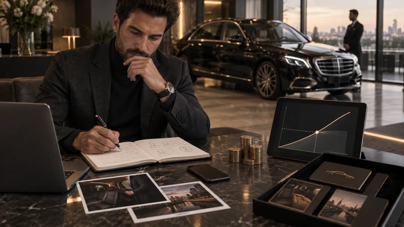 Véhicule premium VTC : calculer le volume de bascule du surcoût